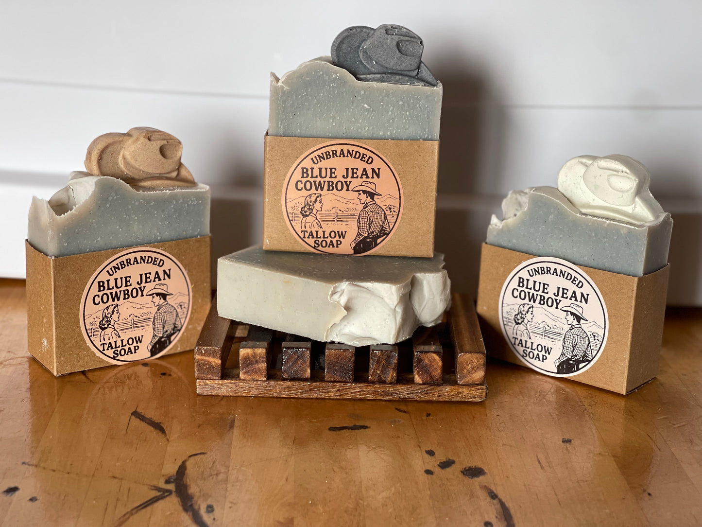 Blue Jean Cowboy Tallow Soap