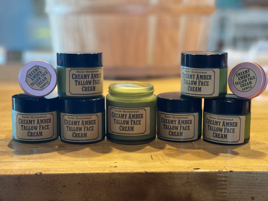 Creamy Amber Tallow Face Cream