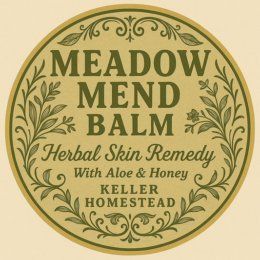 Meadow Mend Eczema Balm with Honey and Aloe