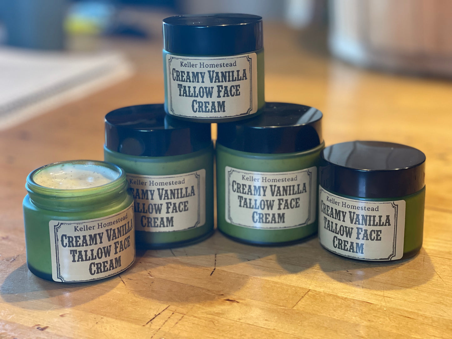 Creamy Vanilla Tallow Face Cream
