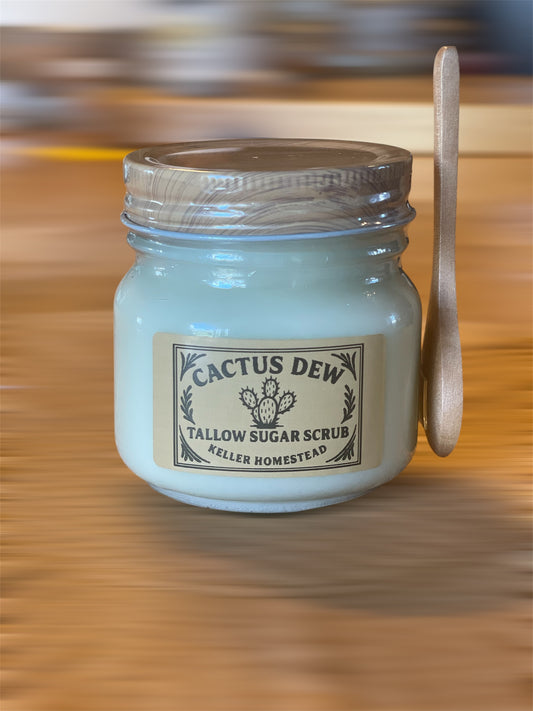 Cactus Dew Tallow Face Scrub