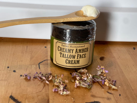 Creamy Amber Tallow Face Cream