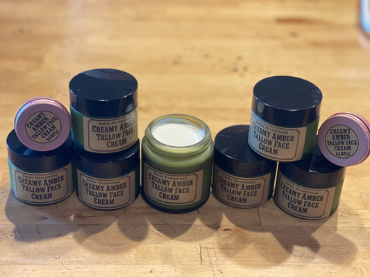 Creamy Amber Tallow Face Cream